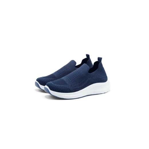 Men's Blue Slip-On Walking Sneakers