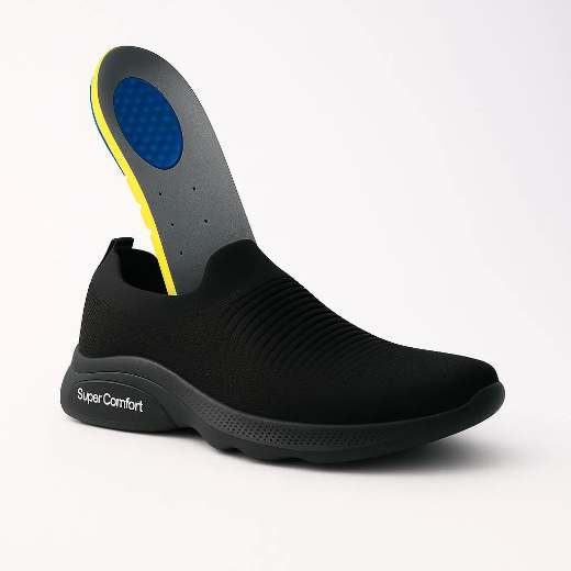 Men's EVA Casual Slip-On Shoes Black