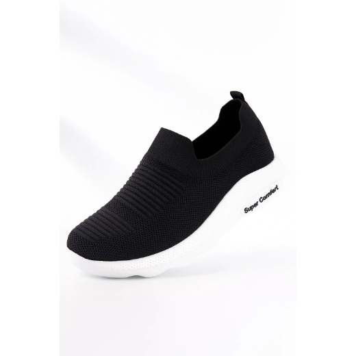 Men's Black EVA Casual Slip-On Shoes