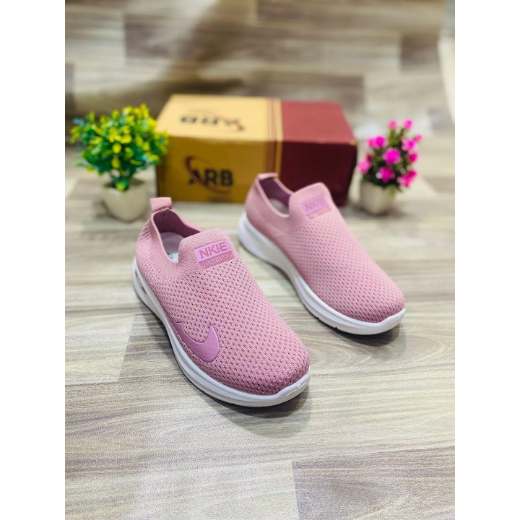 Women's Pink Casual Joggers