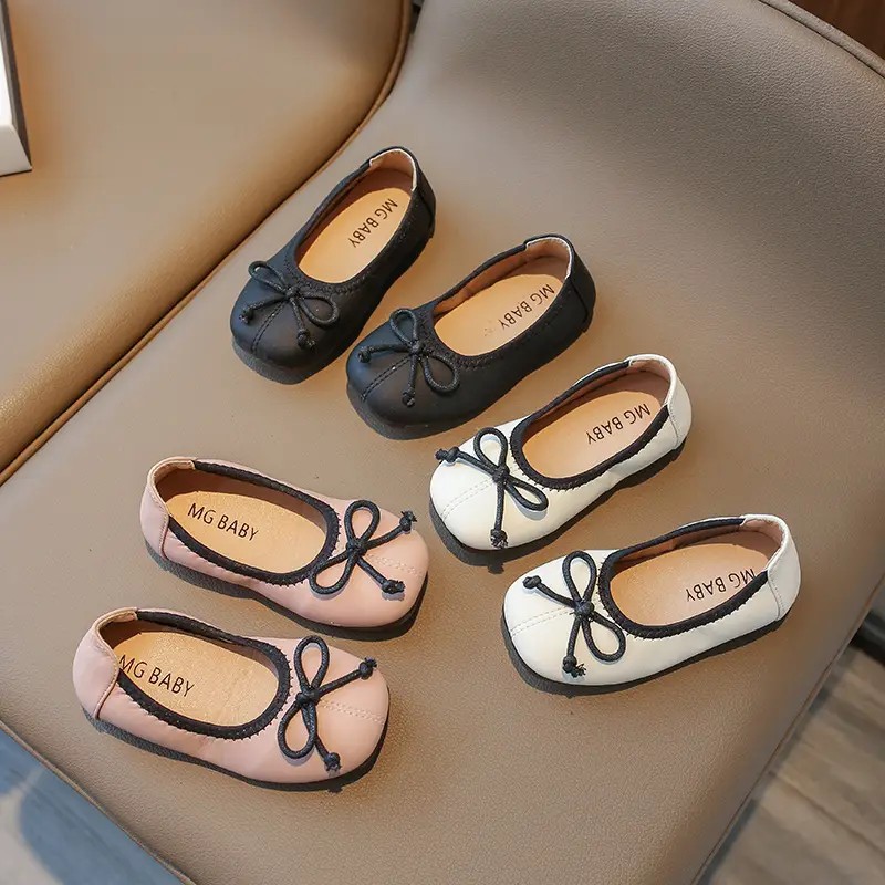 Girl's Bow Princess Flat Shoes